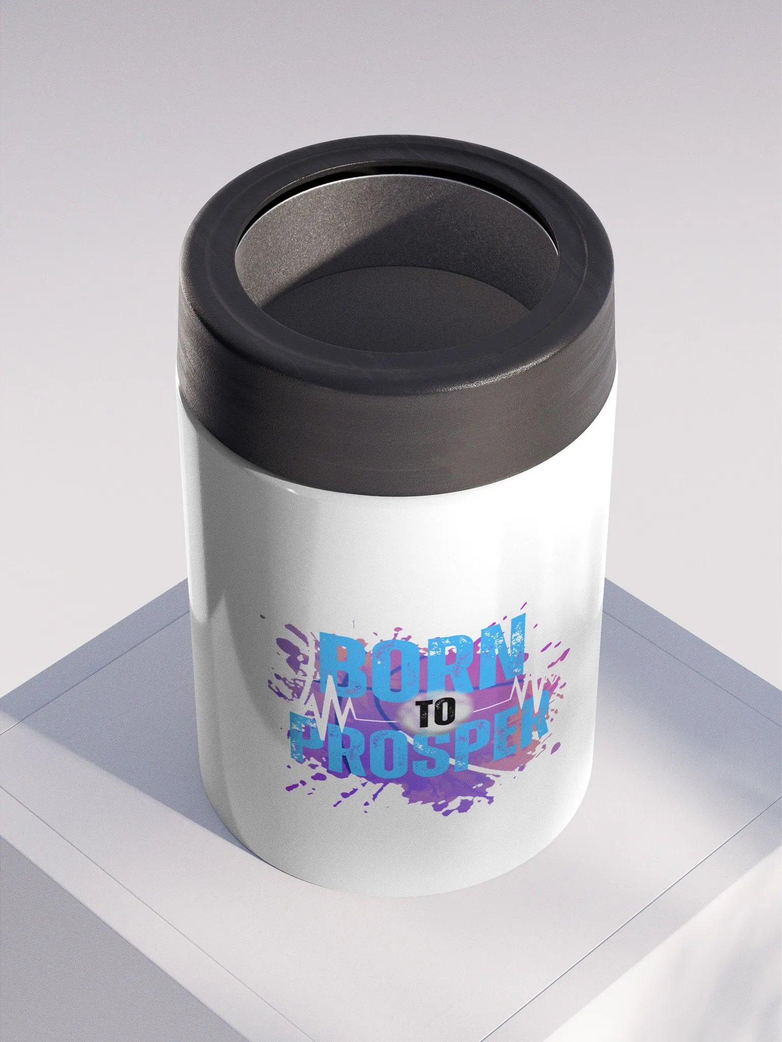 Born to Prosper Stainless Steel Koozie product image (2)