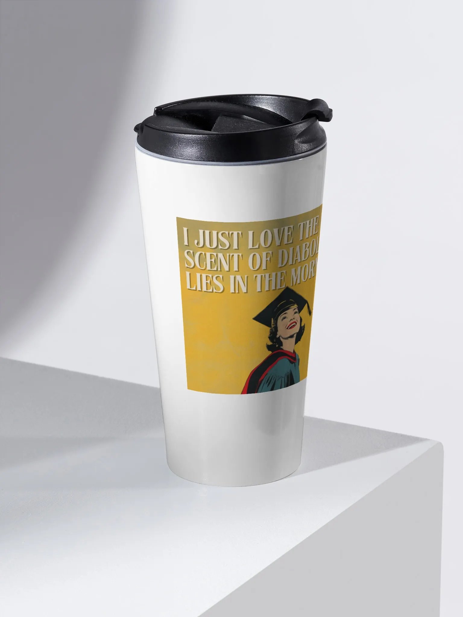 Diabolical Lies Grad 1 Travel Mug product image (2)