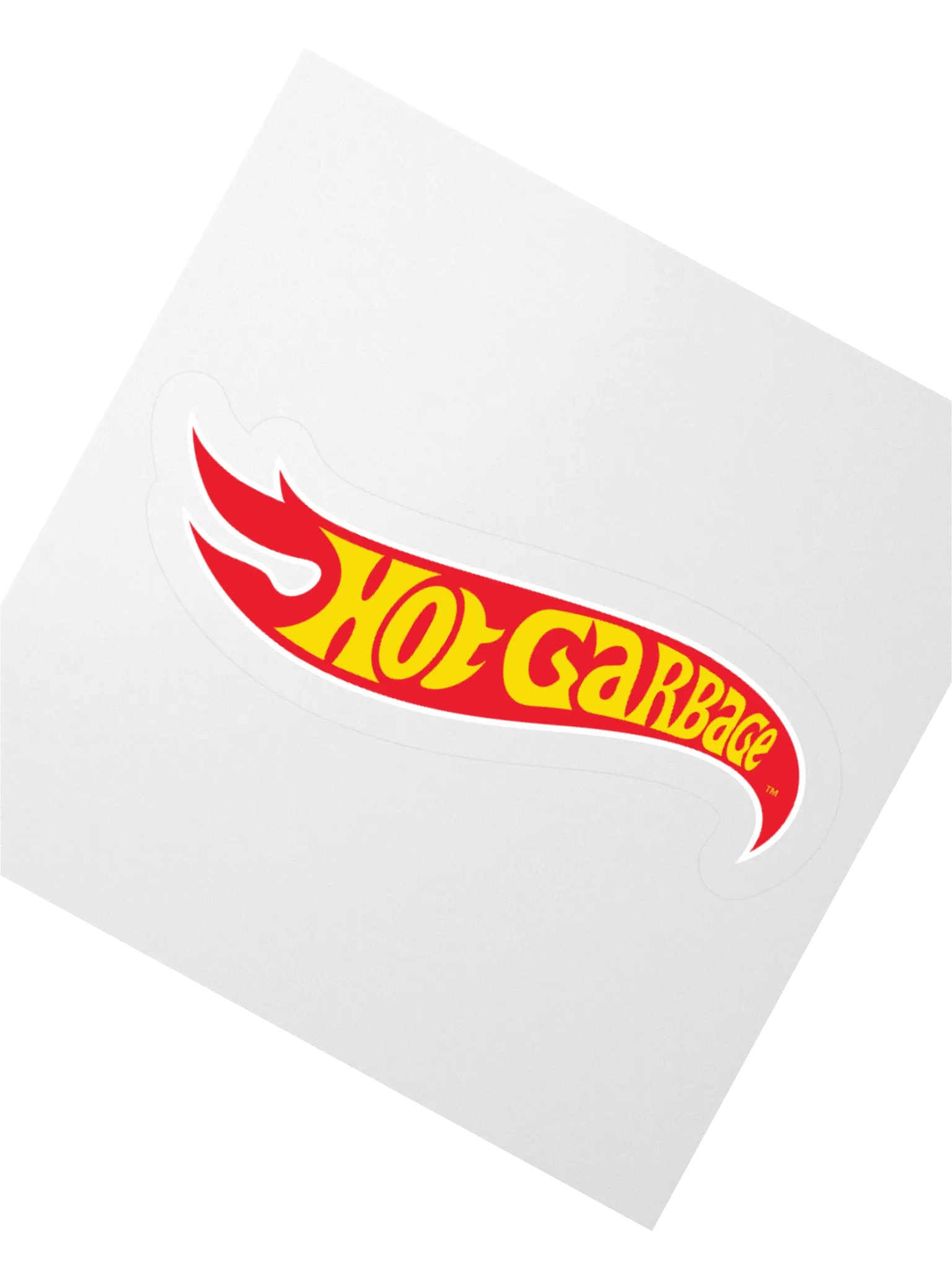 HOT GARBAGE STICKER (SINGLE) product image (2)