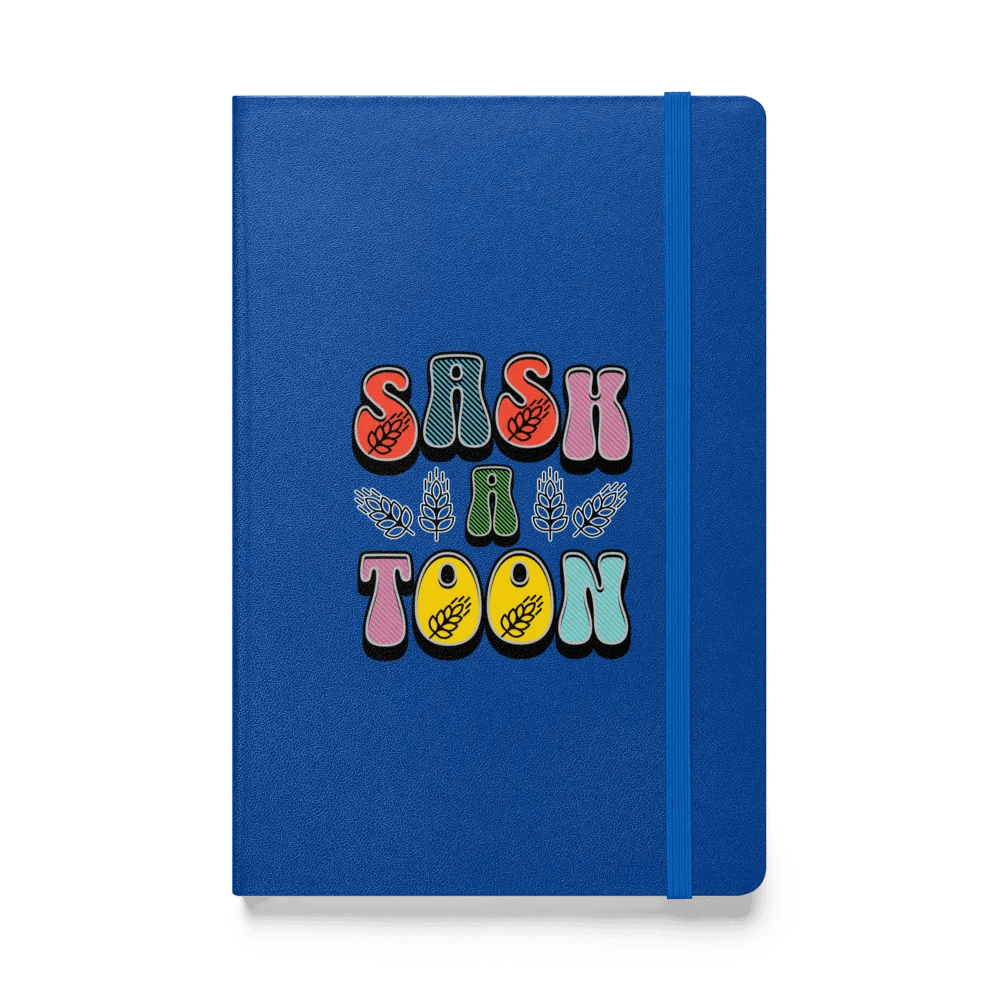 Saskatoon Block Letter Hardcover Bound Notebook product image (1)