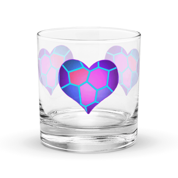 DiesmaHeart Rocks Glass product image (1)
