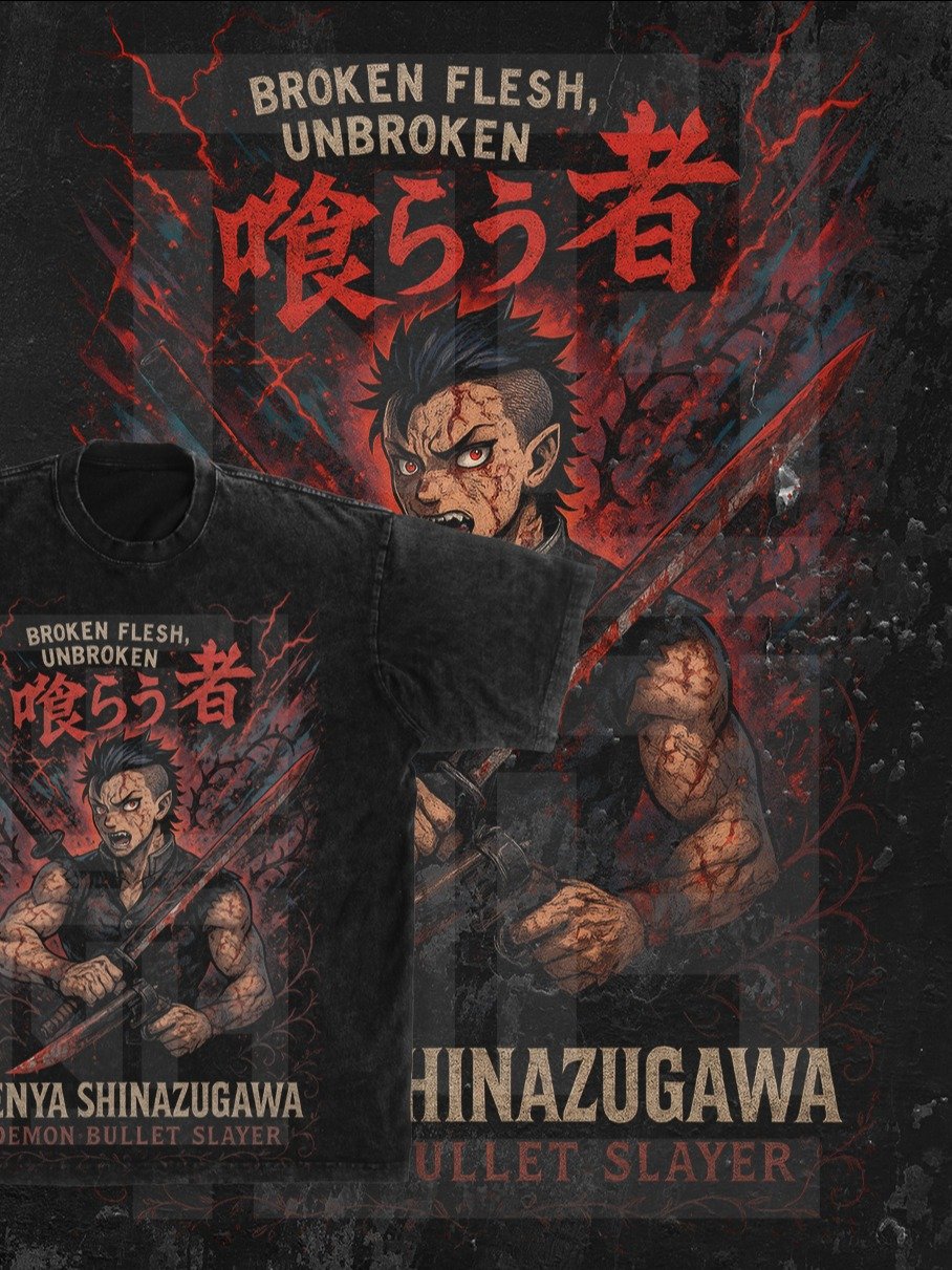 Genya Shinazugawa Demon slayer | Kimetsu no Yaiba t-shirt PNG design product image (1)