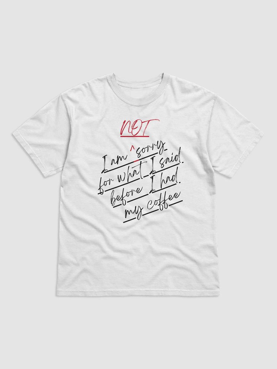 Not a Coffee Casual Tee product image (1)