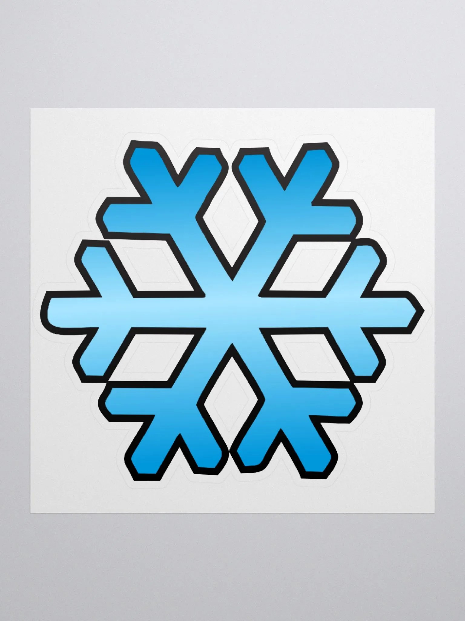 Snowflake sticker product image (1)