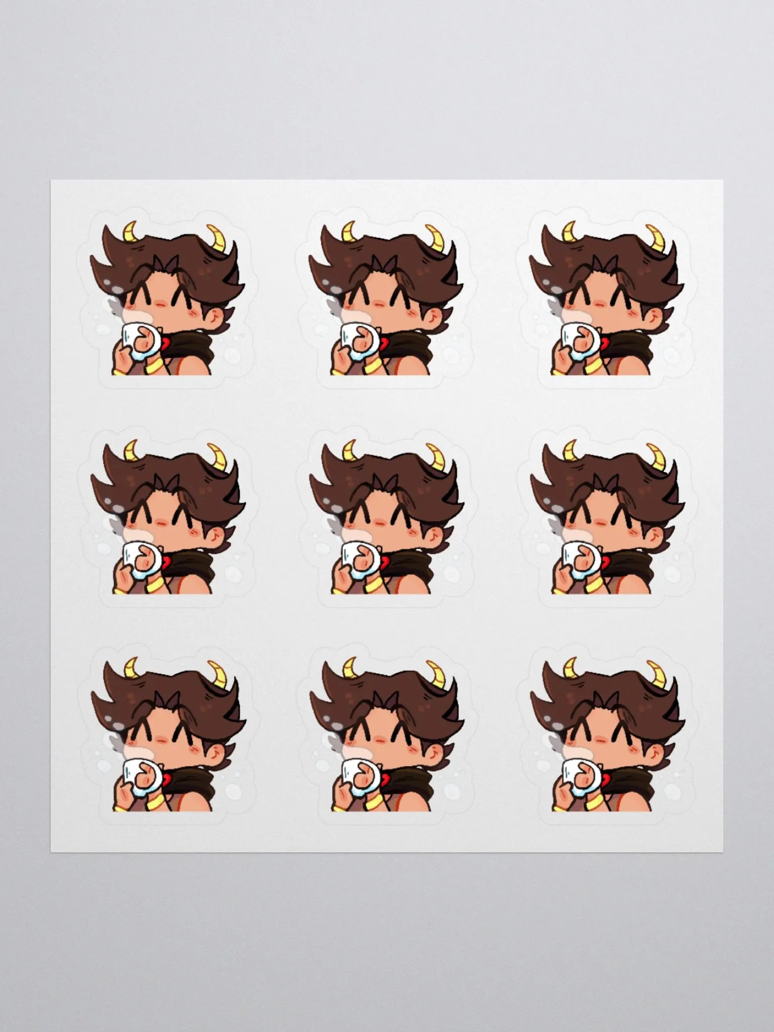 Nukeri Emote Sticker Set - 9x Sip product image (2)