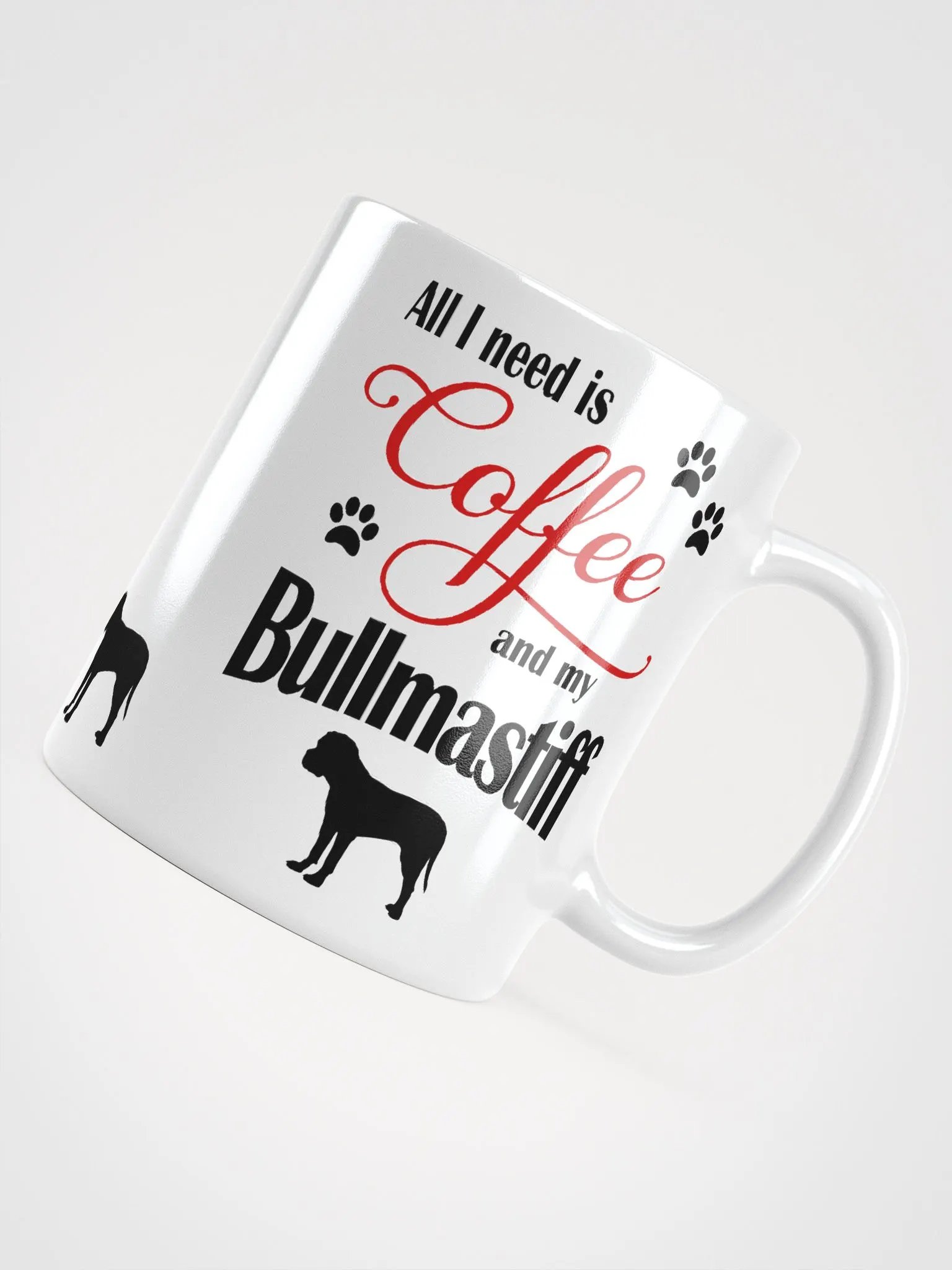 Coffee and my Bullmastiff Mug product image (4)