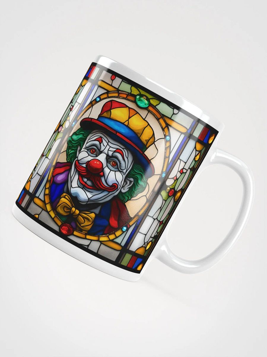 #006 Whistlin' Willie Clown Stained Glass Mug product image (10)