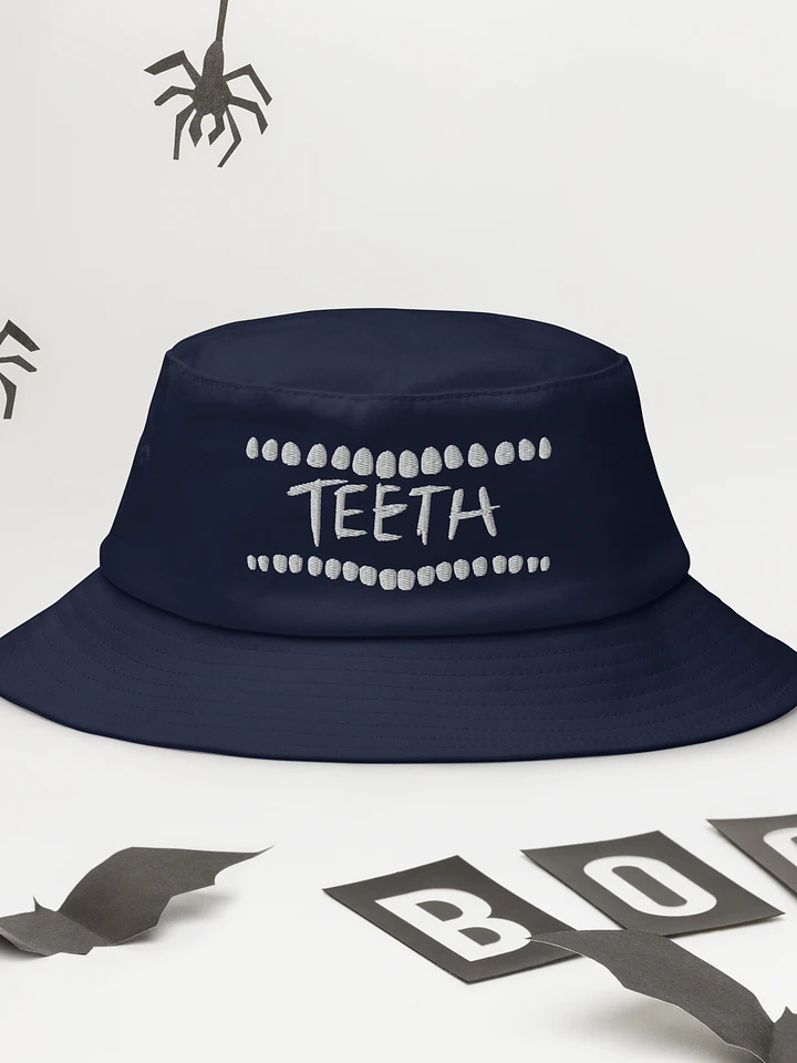 TEETH embroidered bucket hat product image (1)