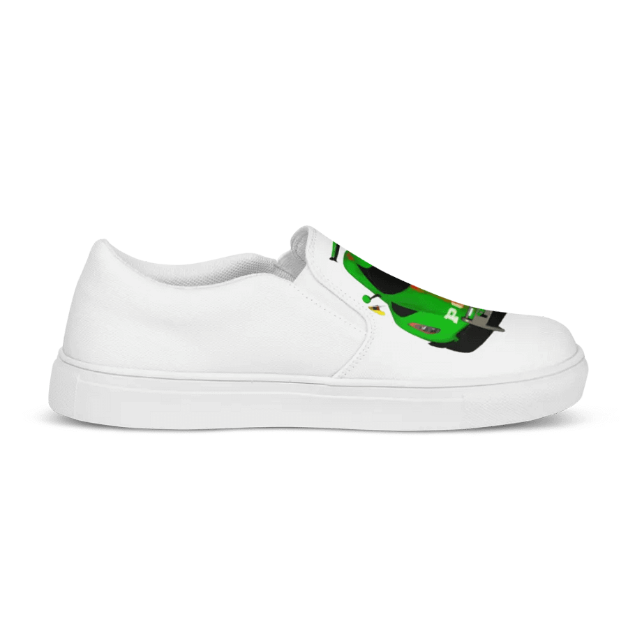 Reversed Race Car Women's Slip-Ons product image (11)