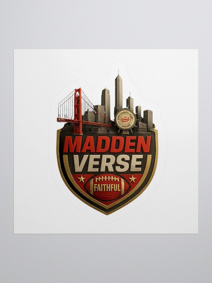 FAITHFUL MADDEN VERSE STICKER product image (1)