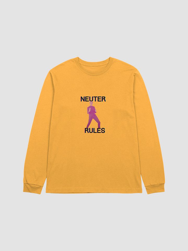 NEUTER RULES long-sleeve t-shirt product image (5)