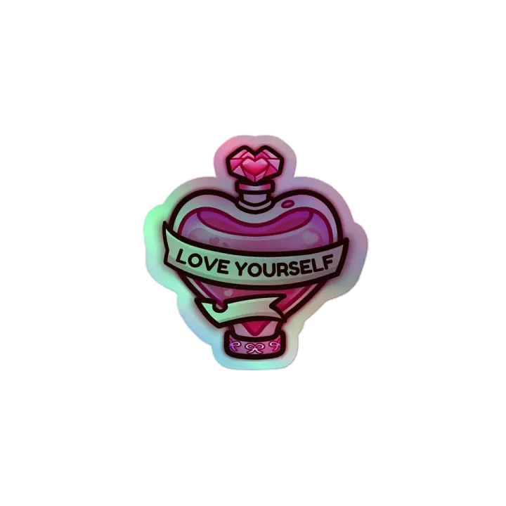 Love Yourself Potion Holographic Sticker Set product image (1)