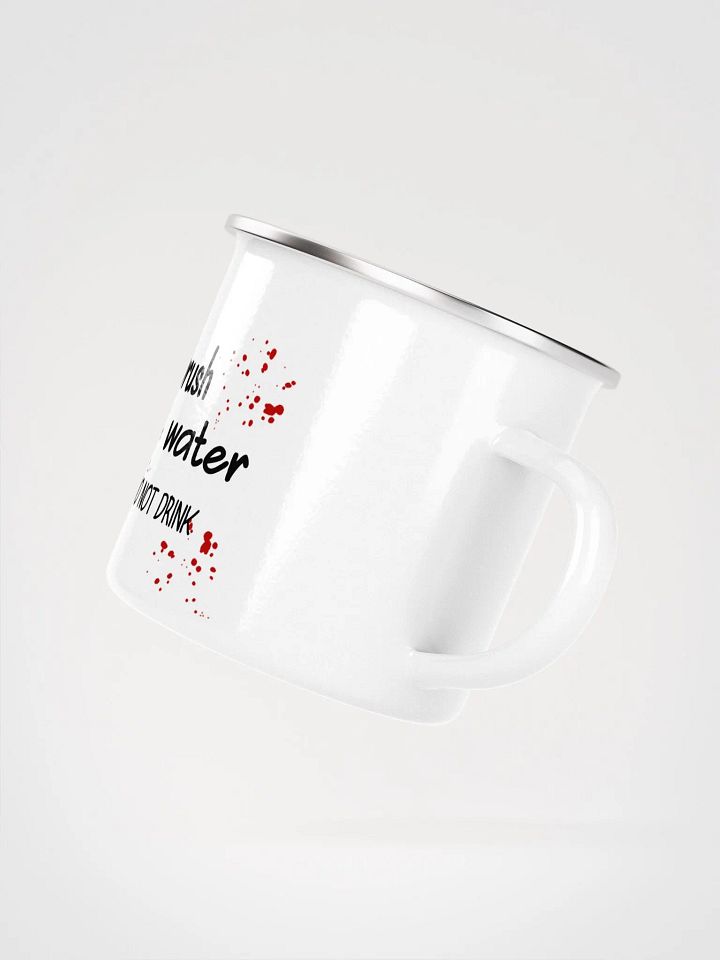 Brush Cleaning Enamel Mug product image (2)