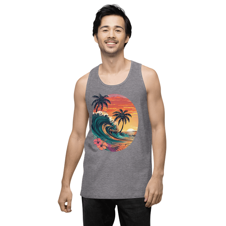 Tropical Sunset Tank Top product image (2)