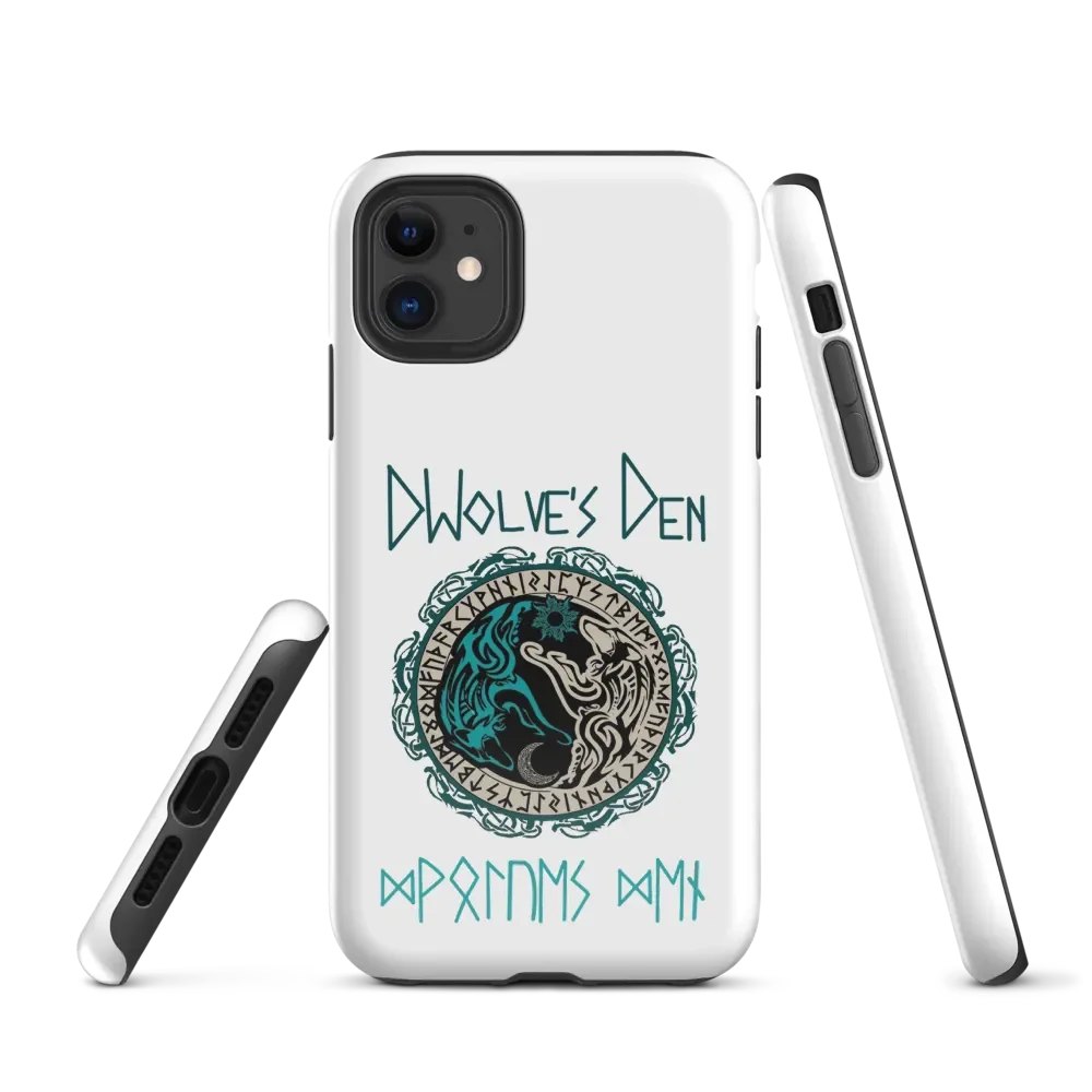 Wolves Den Yin-Yang iPhone Tough Case product image (1)