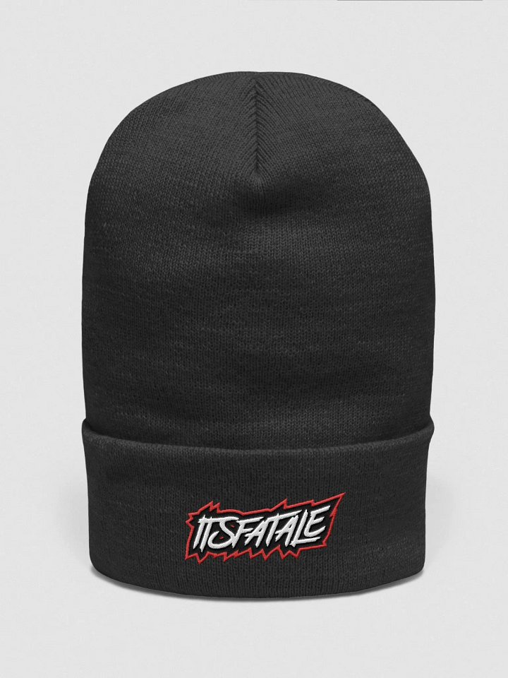 itsFatale Red Outline Beanie product image (1)