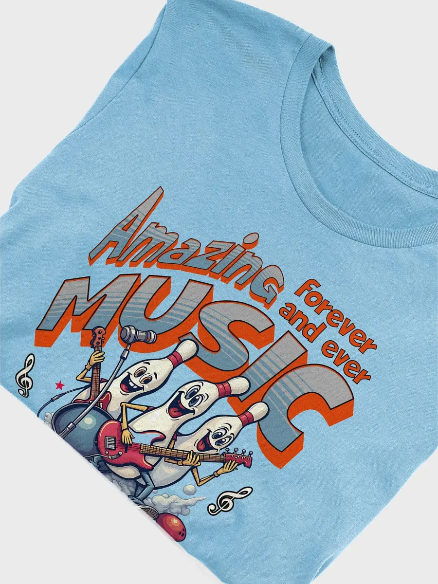 Amazing Music Rock N Bowling Signature Softness Unisex T-Shirt product image (21)