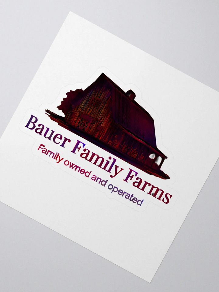 Bauer Family Farms Kiss Cut Stickers product image (2)