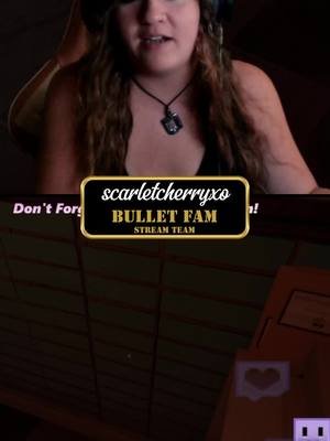 💀 Things got REAL spooky for @scarletcherryxo while playing The Mortuary Assistant! One second she was confidently prepping bodies, the next the game turned the creep factor up to 1000. Shadows moved, whispers filled the room, and let’s just say… she was not ready. 👻 #TheMortuaryAssistant #HorrorGame #BulletFam #BulletFamStreamTeam