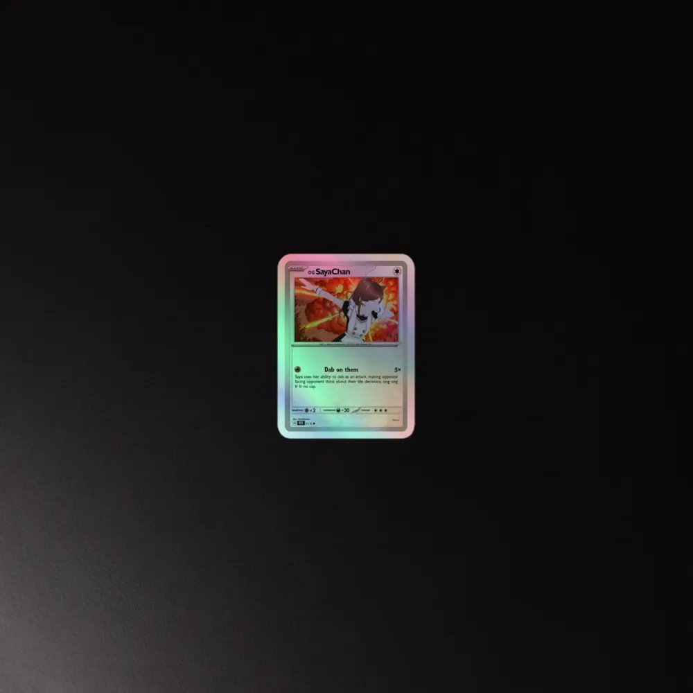 OG Saya Card (Sticker) product image (4)