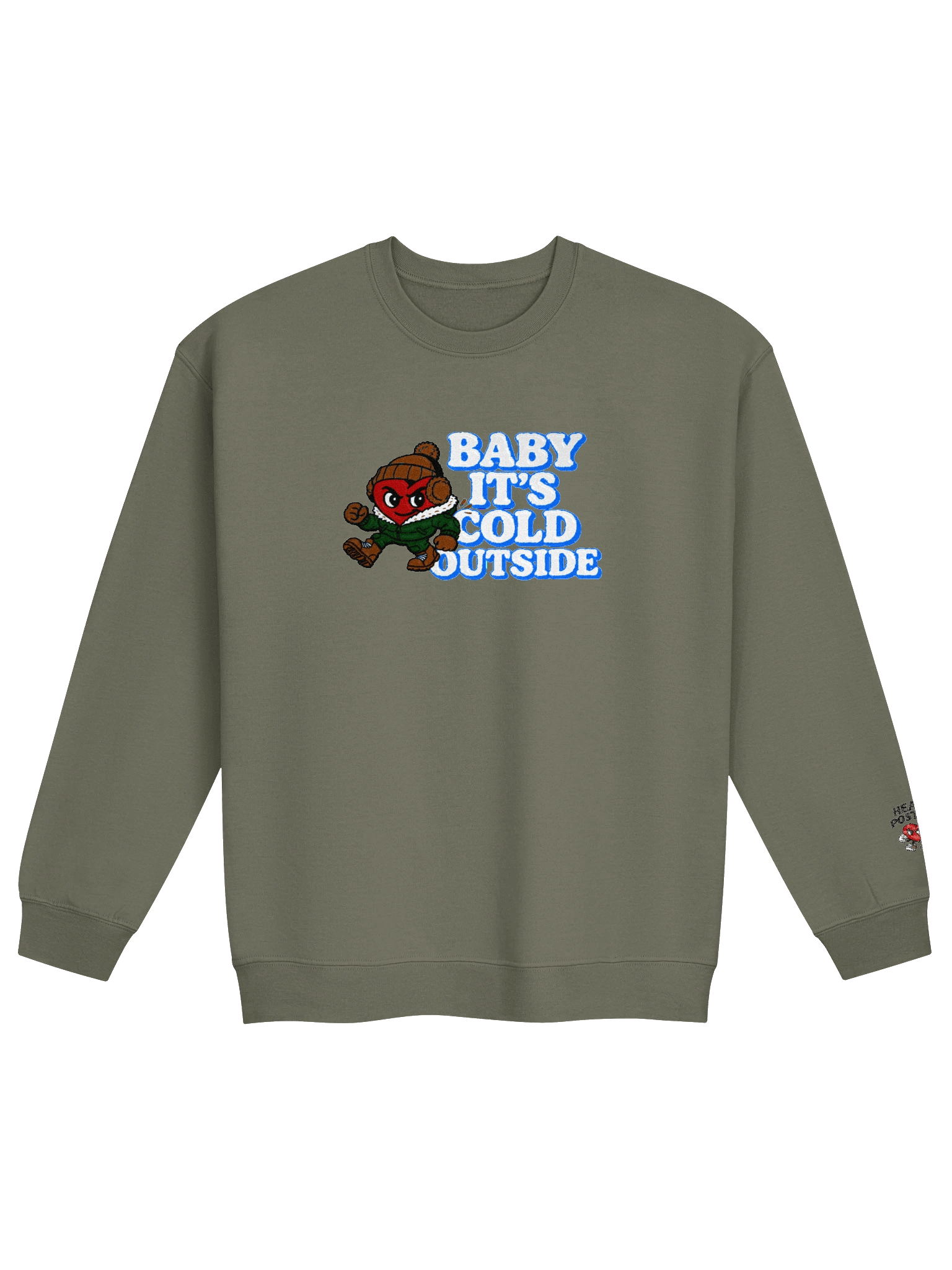 HEART POSTURE'S - FROSTED HEART CREWNECK product image (1)