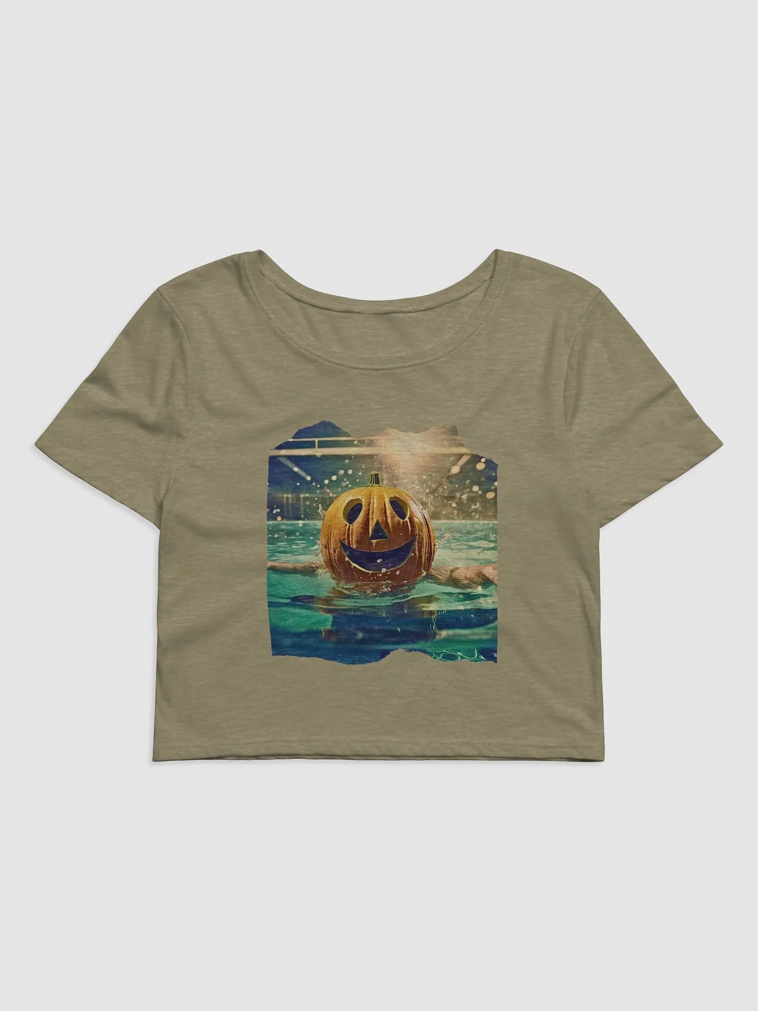 “SPOOKY SWIMZ” Crop Top product image (8)