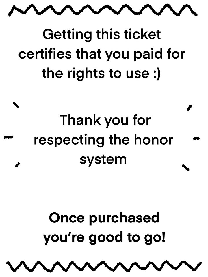 TATTOO PERMISSION TICKET product image (2)