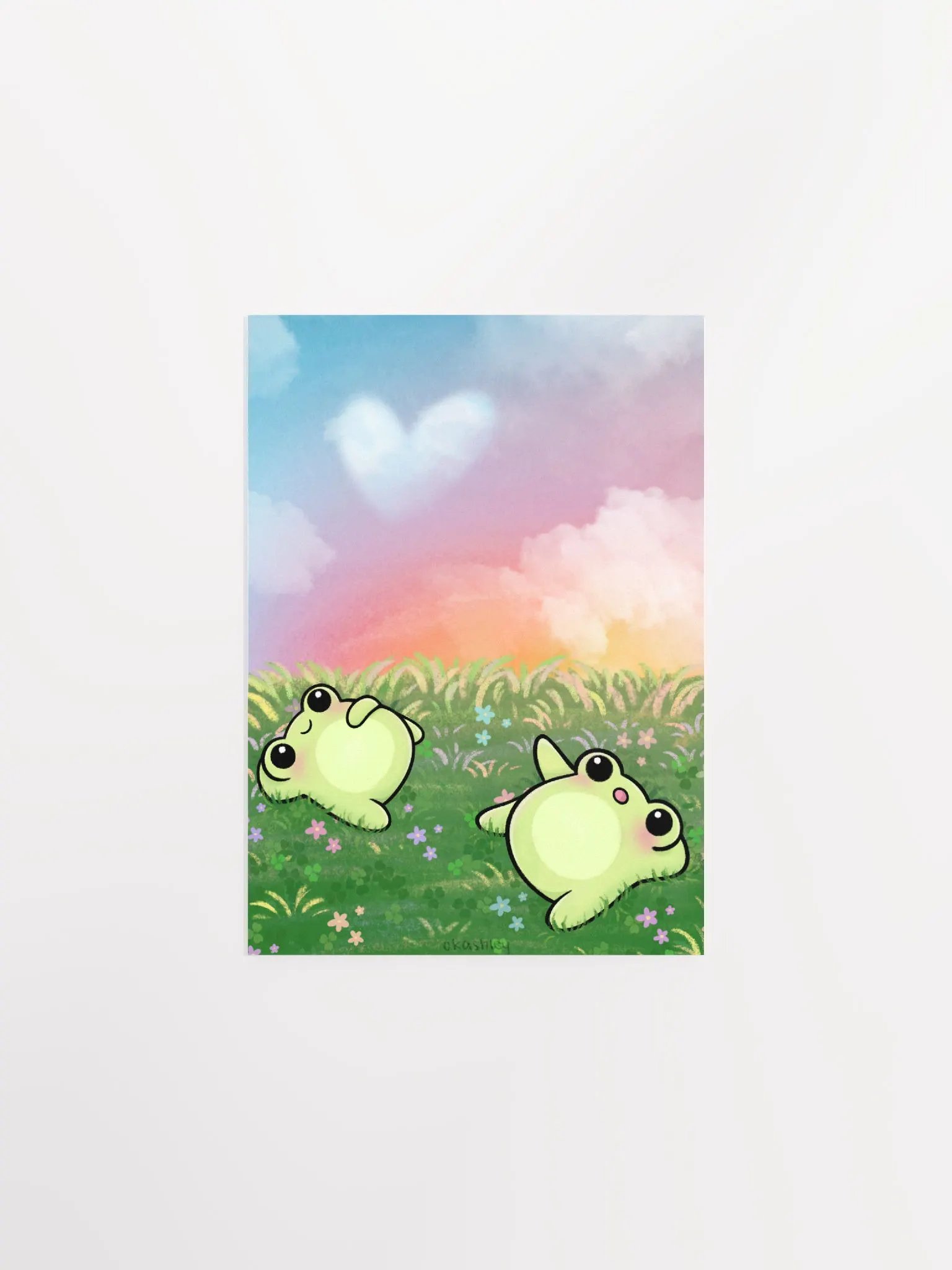 Froggy Sunset Print product image (4)