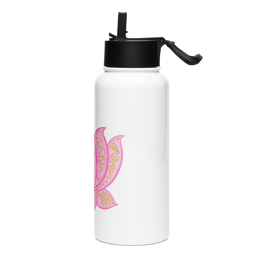 Golden Lotus Stainless Steel Water Bottle product image (3)