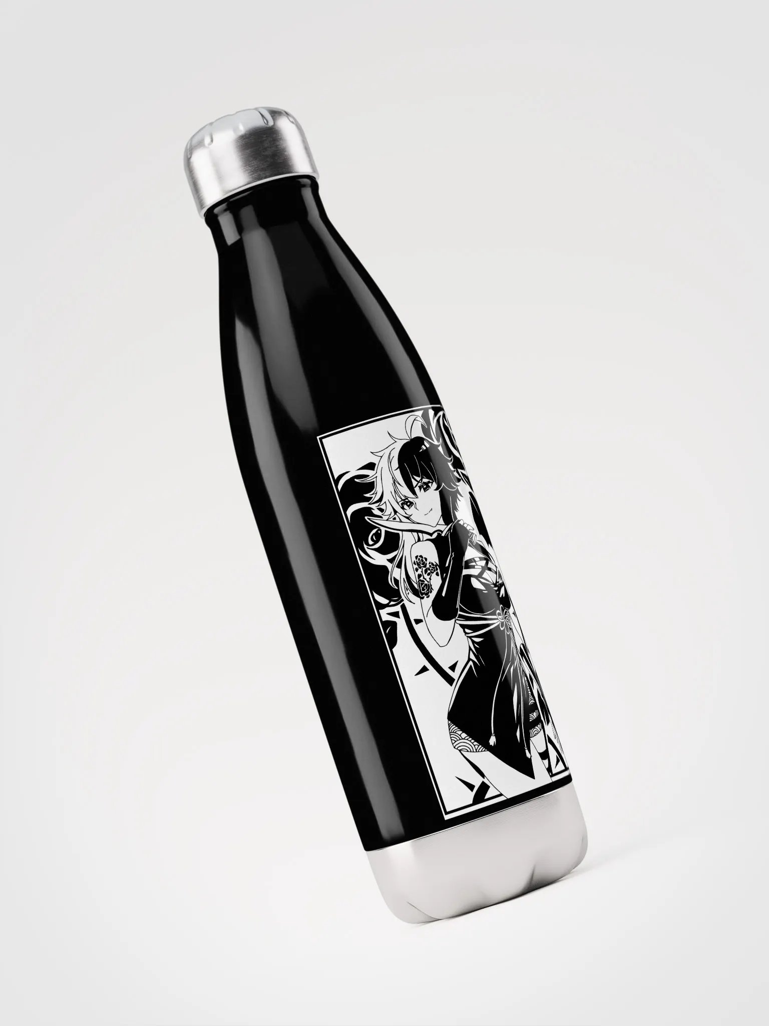 Roses Water Bottle (Steel) product image (3)