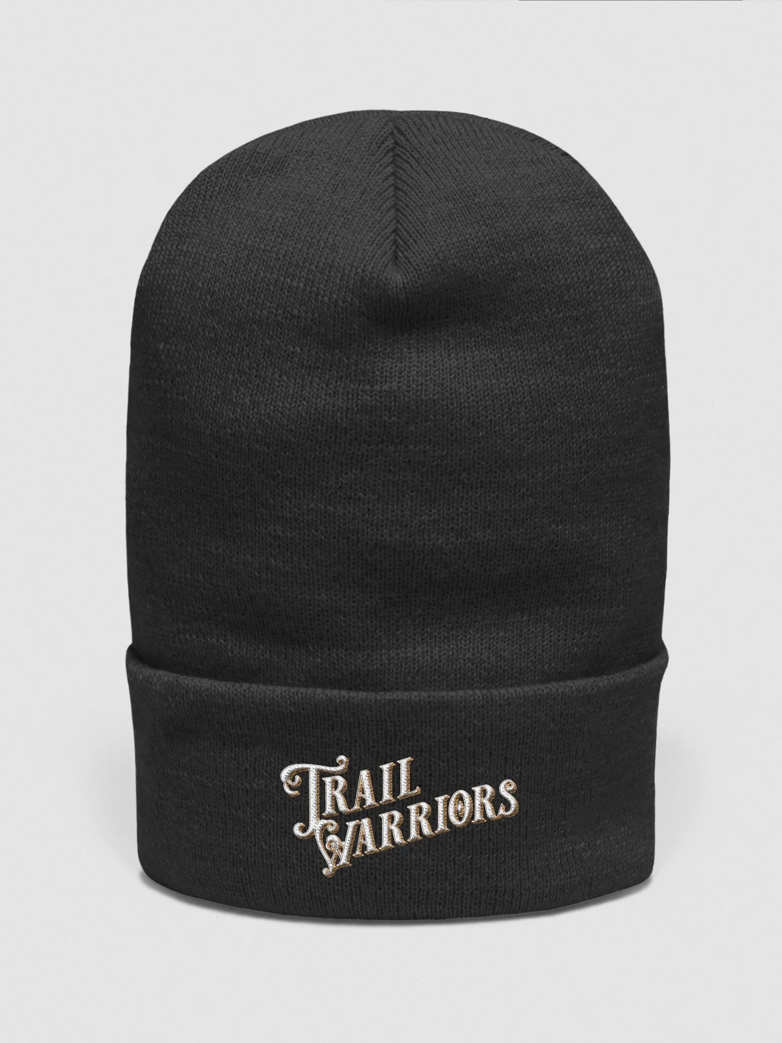 Brown Classic Trail Warriors Emblem Beanie product image (1)