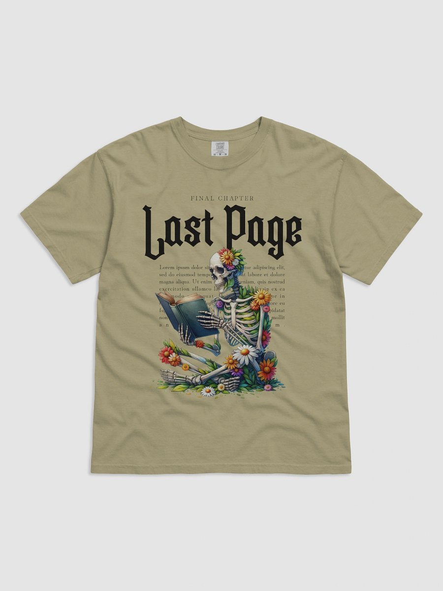 Floral Skeleton Reading T-Shirt product image (7)