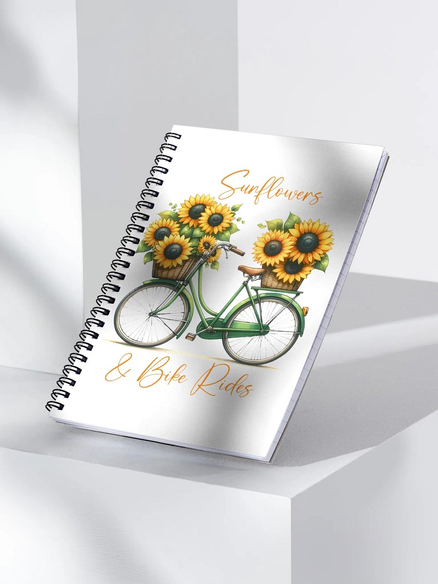 Sunflowers & Bike Rides Notebook product image (3)