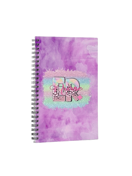 ER Nurse Glitz Glam- Spiral Notebook product image (1)