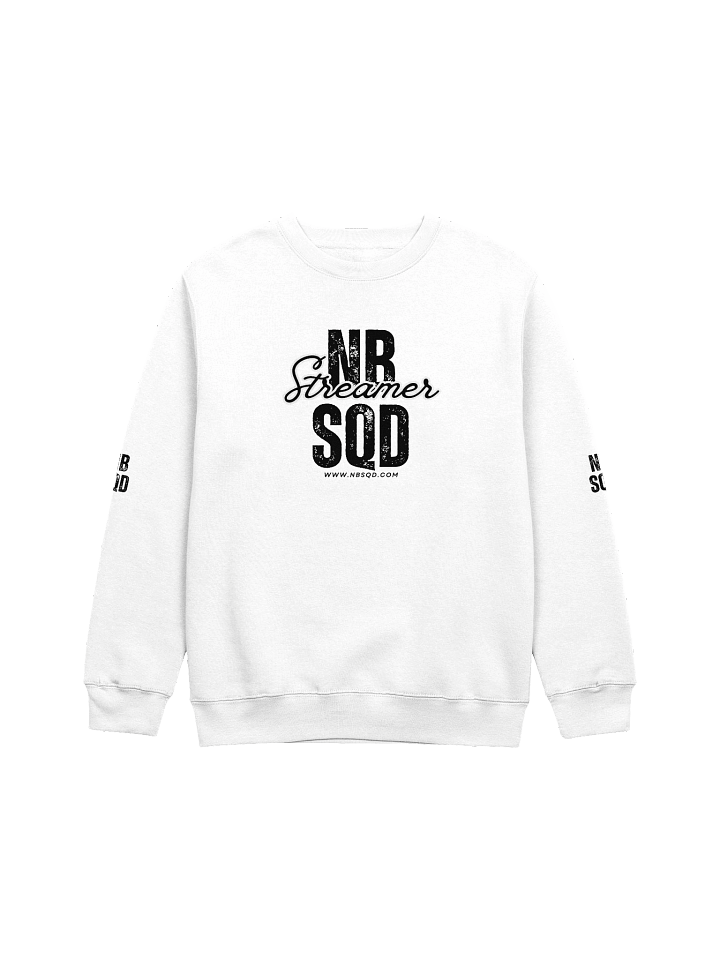 Official Noobsquad Ladies Sweatshirt (White) product image (1)