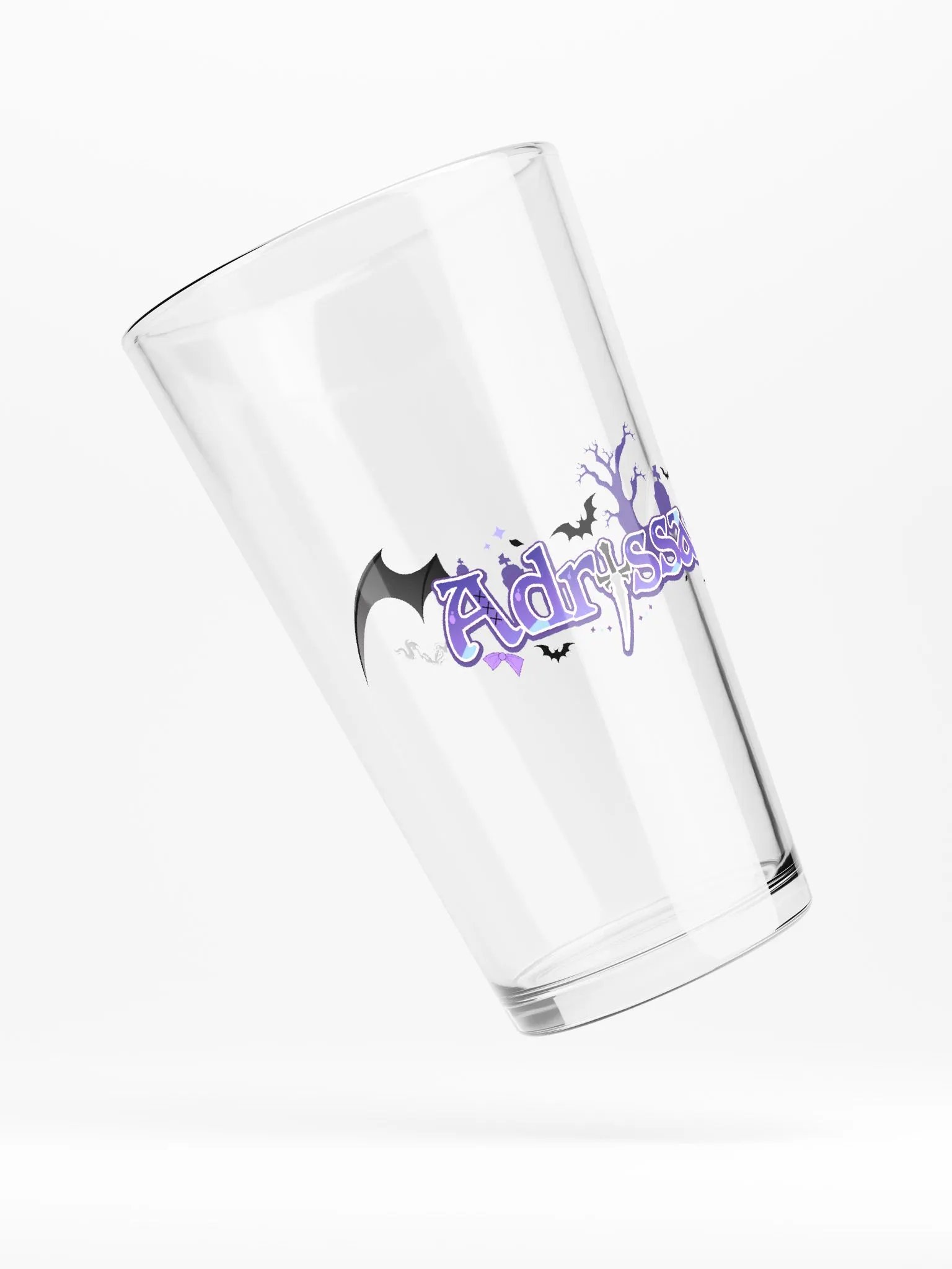 Adrissara Logo Pint Glass product image (4)