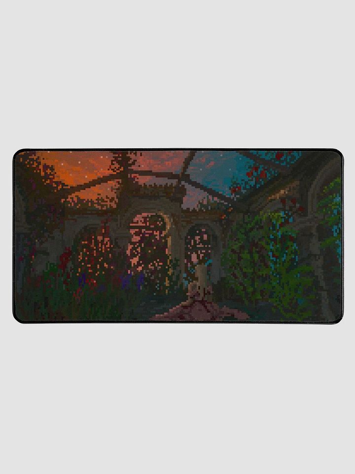 "Maiden in the Pink Sunset" Desk Mat product image (1)