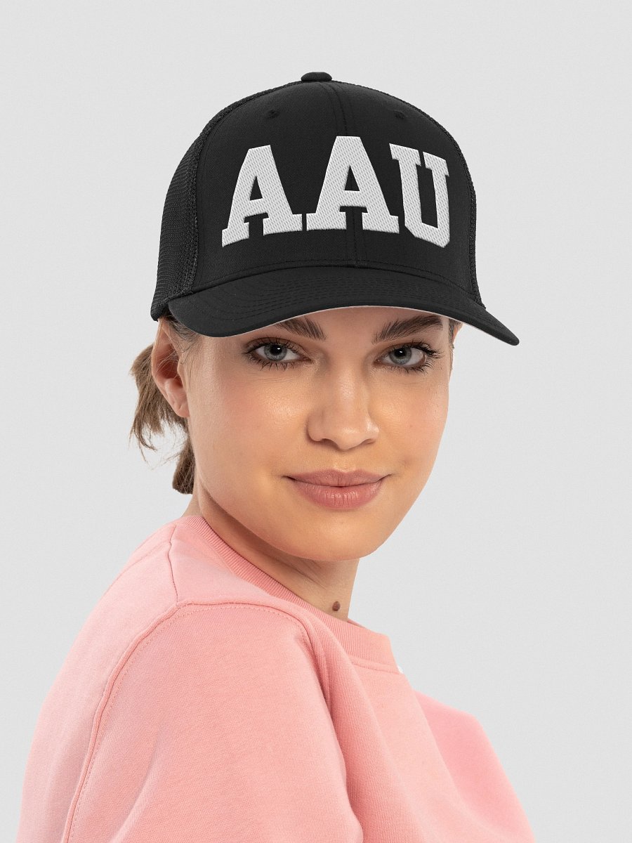 AAU Bold Logo Flexfit Trucker Hat product image (18)