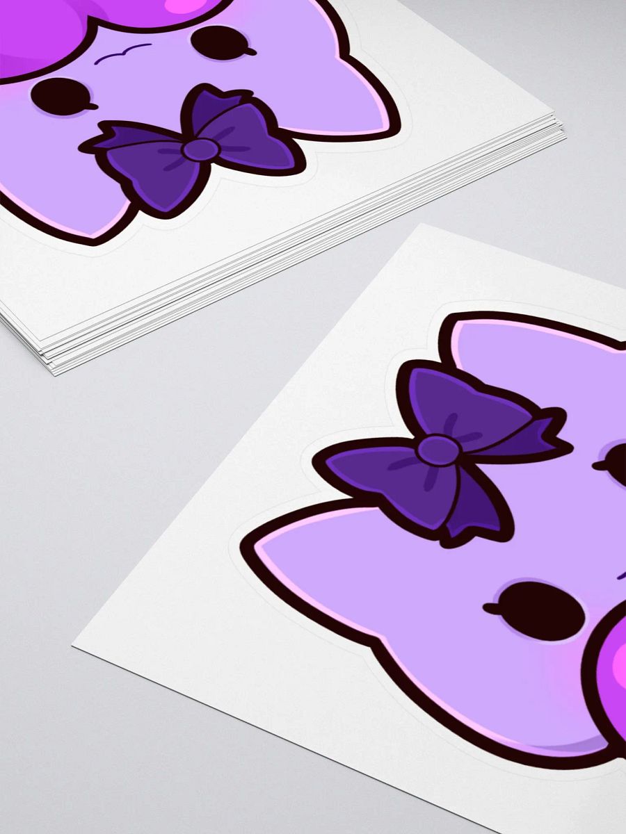 Kitty Heart Sticker product image (10)