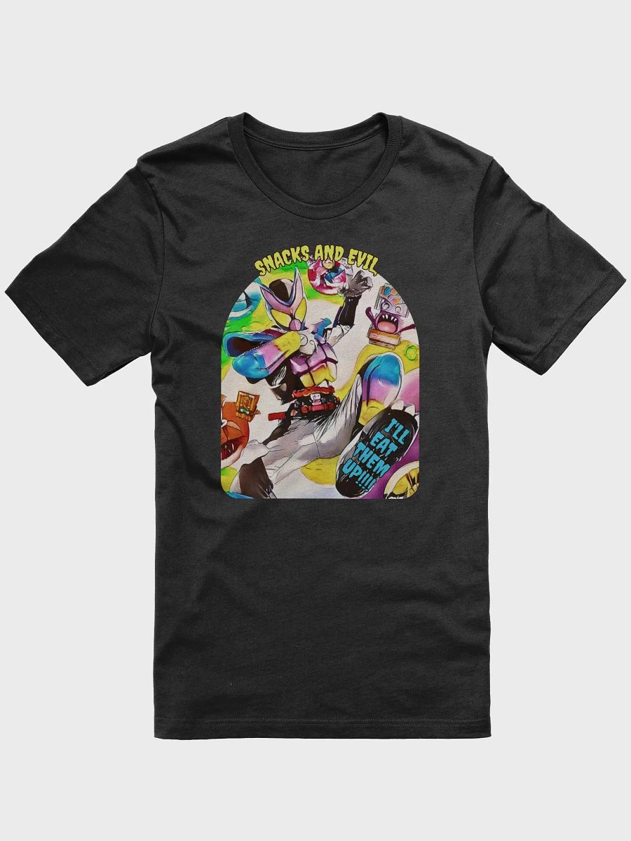 Snacks & Evil Comic-Inspired T-Shirt product image (1)