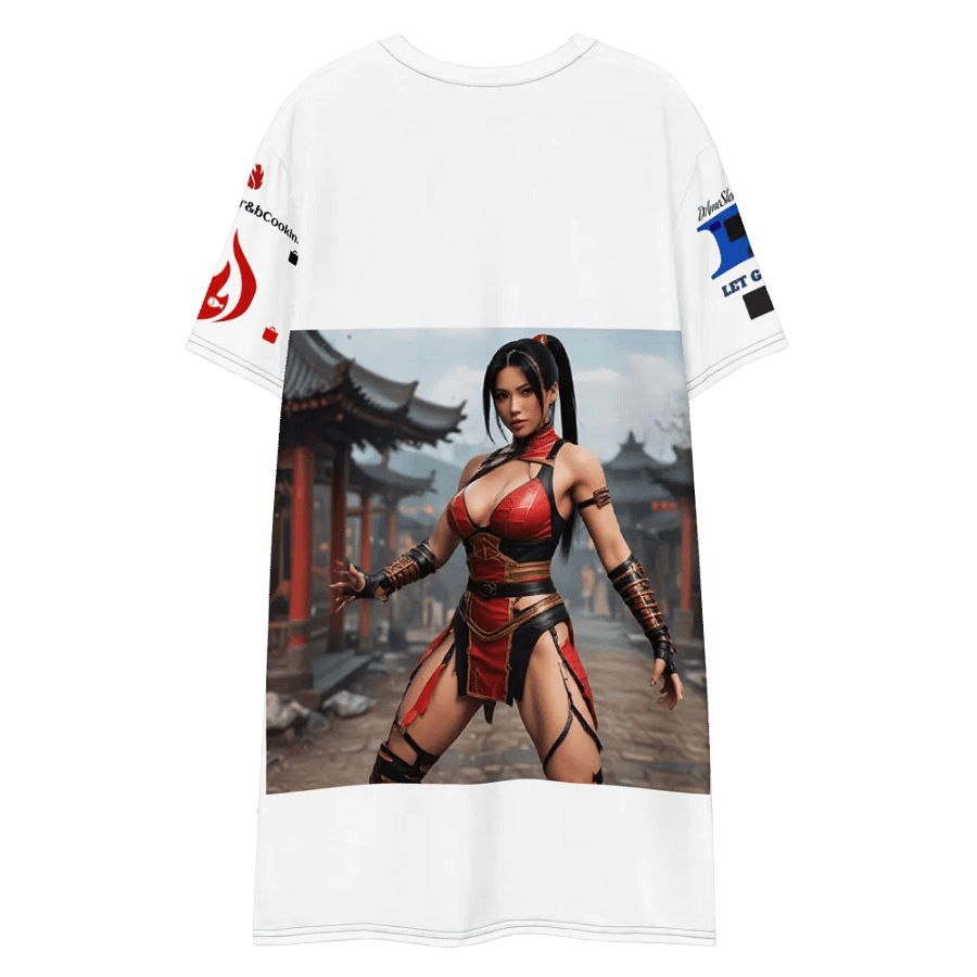 LET GET COOKIN SAVAGE BADDIE DT SHIRT DRESS product image (7)