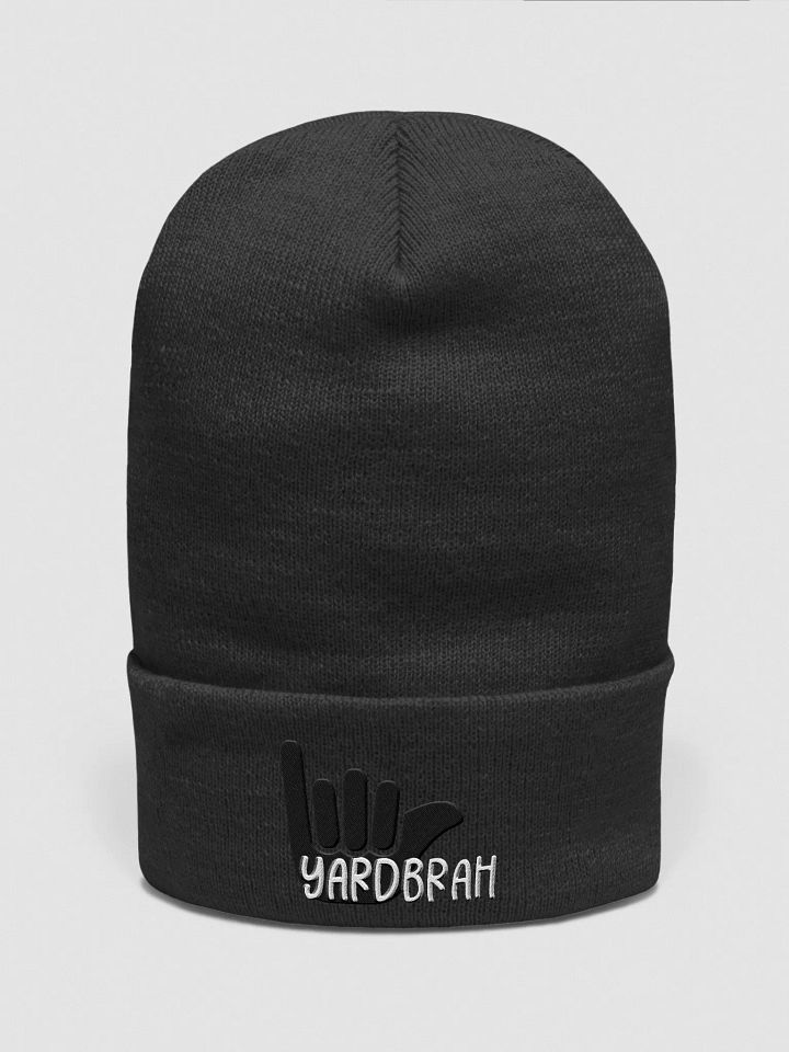 YARDBRAH Black Beanie! product image (1)