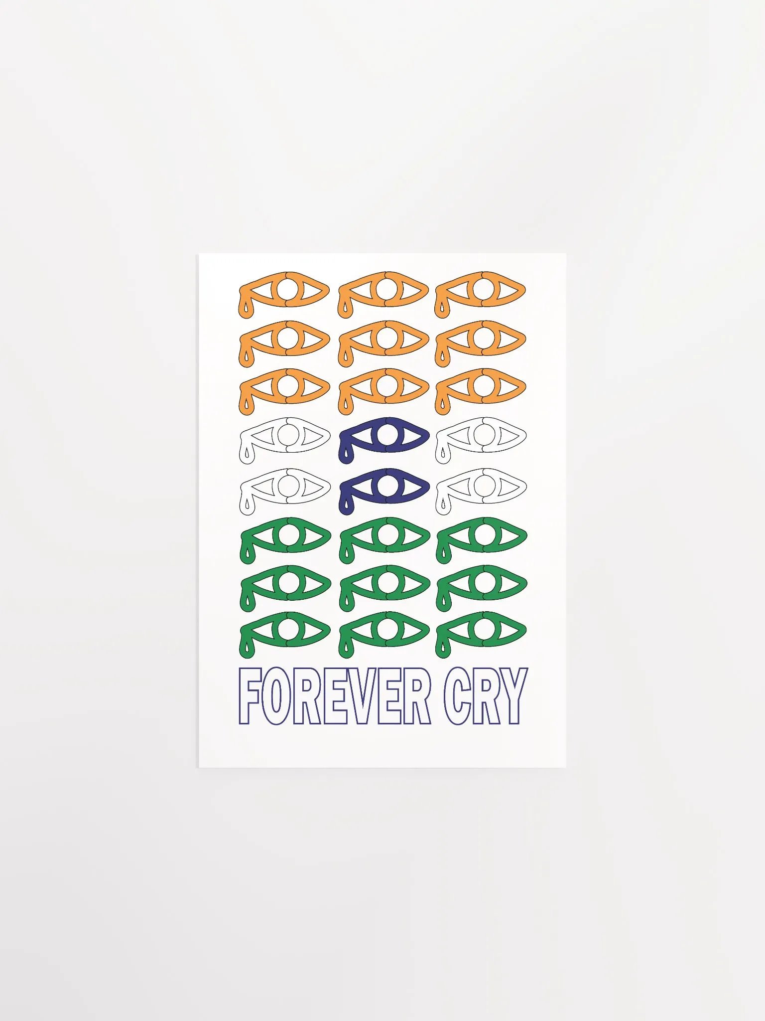 India - Forever Cry - Enhanced Matte Paper Poster product image (1)