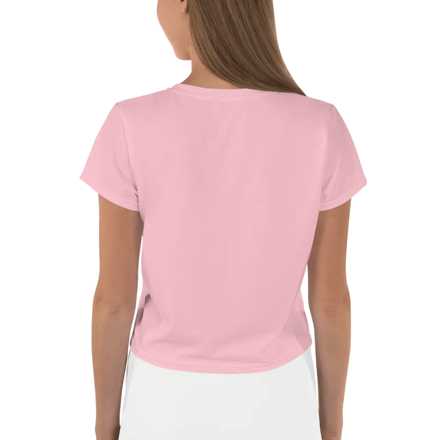 Women's Pink Crop T-Shirt product image (2)