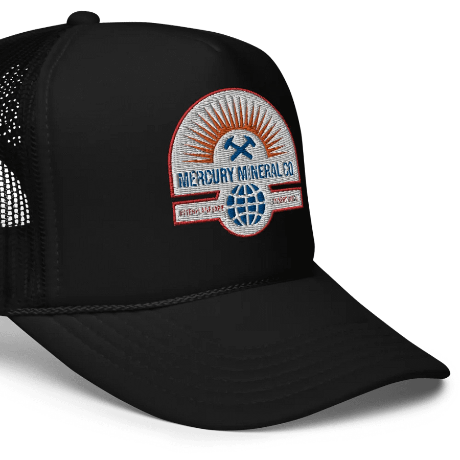 Retro-Futuristic Corporations - Mercury Mineral Co. Trucker cap product image (5)