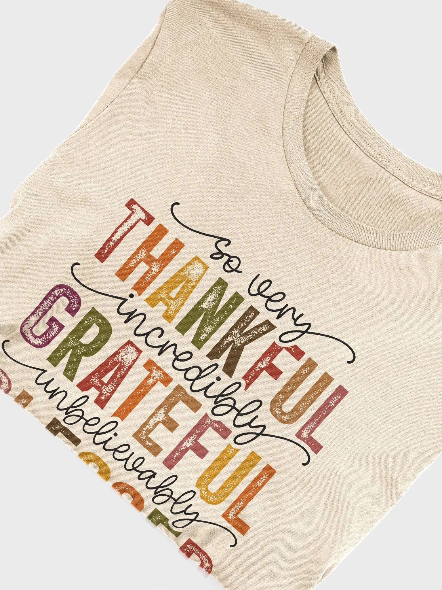 Thankful T shirt product image (3)