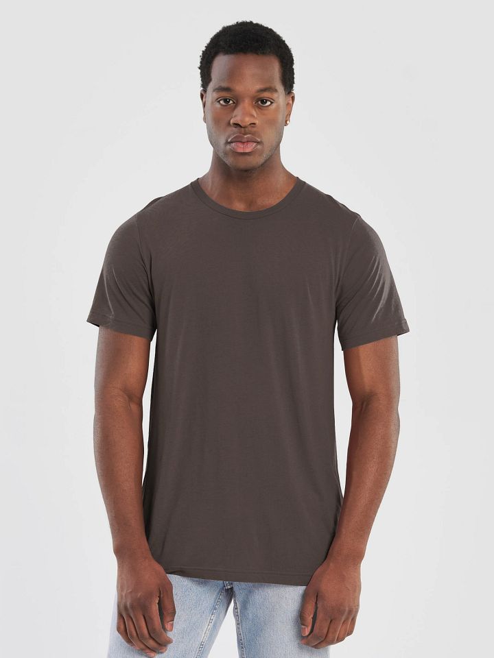 Plain Color Brown T-Shirt product image (1)