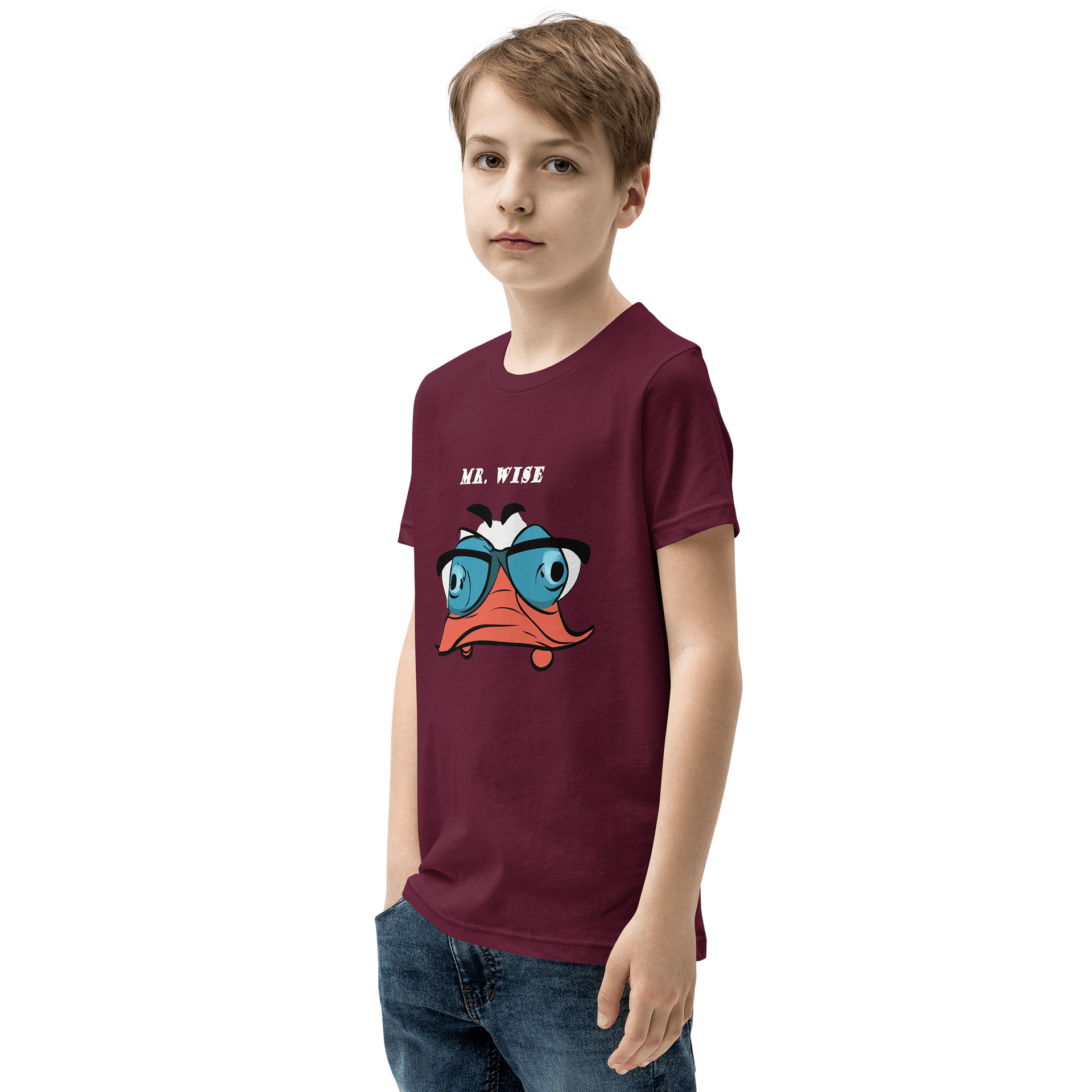 Mr. Wise Bella Youth Short Sleeve Cotton T-Shirt product image (3)