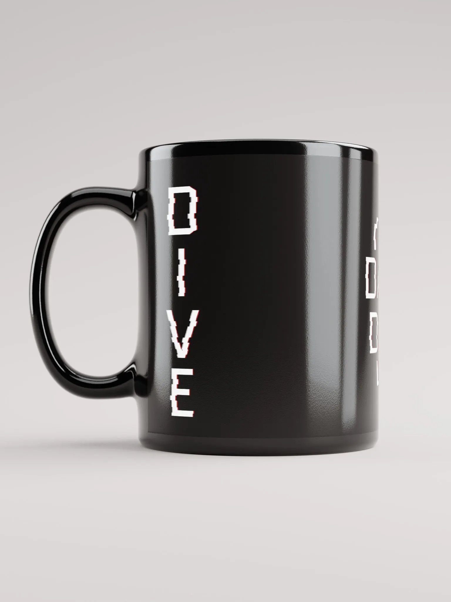 Data Dive Black Glossy Mug product image (6)