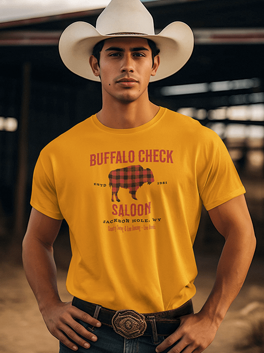 Buffalo Check Saloon • Unisex T-Shirt product image (61)